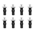  8 Pcs Rubber Toilet Cover Screw Screws for Seat Expansion Bolts