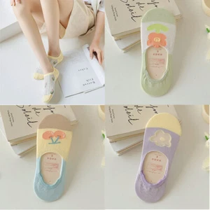Cute Shallow Flower Crystal Girl Boat Socks Women's Socks Socks New Fashion - Picture 1 of 32