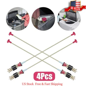 4 Washer Rod For Samsung WA50T5300AC/US-01 WA50R5200AW/US-03 WA50R5400AV/US-02 - Picture 1 of 8