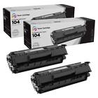 Ld Compatible Canon 0263B001aa  104 2Pk Black Toners For Faxphone L120 L90