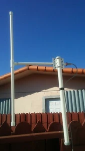 DOUBLE BAZOOKA ANTENNA FOR RECEIVING THE AIR BAND (118 to 138 Mhz) - Picture 1 of 7