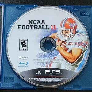 NCAA Football 11 Playstation 3 Loose Disc - Tested and Working - Picture 1 of 10