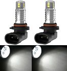 LED 20W 9005 HB3 White 5000K Two Bulbs Head Light High Beam Replacement Show EO