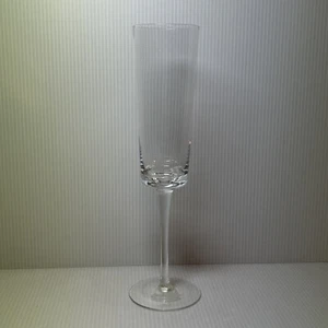 Martini & Rossi Asti (10-1/4") Clear Glass Flute Champagne Spumante Handblown - Picture 1 of 7