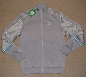 Puma X Big Sean T7 Top Men's Limited Track Jacket Ash Grey Size XL 575926-12 - Picture 1 of 5