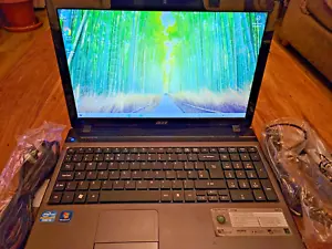 ACER ASPIRE 5750 i5-2430M New Crucial SSD 500GB 6GB RAM New Motherboard 5755 - Picture 1 of 12