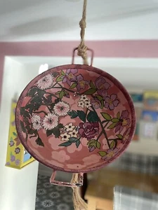 Decorative Upcycled Hand painted Vintage frying Pan Wall Decor/ceilling Decor - Picture 1 of 5