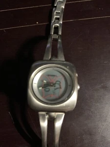 Vintage Fossil Big Tic Animated Butterfly Watch - Picture 1 of 5