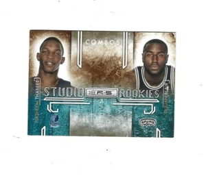 2009-10 Rookies and Stars Studio Combo Rookies Gold #8 DeJuan Blair Thabeet /500 - Picture 1 of 2