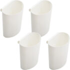 4 Hanging Cup Holders Rolling Cart Organizer Buckets Planter Craft Supplies-
