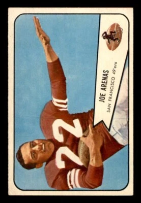 1954 Bowman Football #30 Joe Arenas VG/EX *f1 - Image 1 of 2