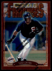 1996 Finest Franchises Tony Gwynn San Diego Padres #320