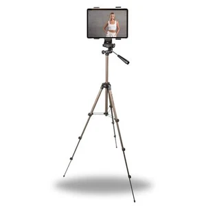 Kamerastativ Tablet Stativ Ständer 105cm für iPad Mini Tablets 7" 10" Samsung An - Bild 1 von 9