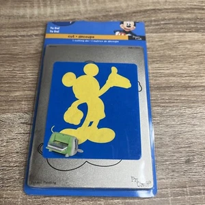 NEW Disney Provo Craft Cuttlebug TA DA! Mickey Mouse Cutting Die Papercrafts - Picture 1 of 3