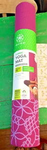 BNWT GAIAM unused, YOGA mat - 4mm thick , L68", W24", purple, non-slip, light - Picture 1 of 5
