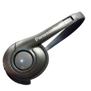 Panasonic Classic Vintage stereo Headphones comfort fit -3.5mm jack BLACK - Picture 1 of 8