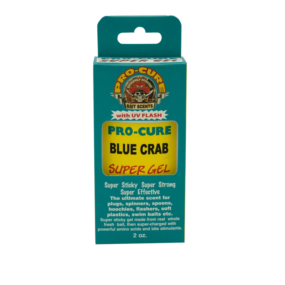 Pro-Cure Blue Crab GEL 2oz Artificial Fishing Bait