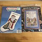 Lot of 2 Counted Cross Stitch - Design Works And Good Shepherd- NEW - LOOK