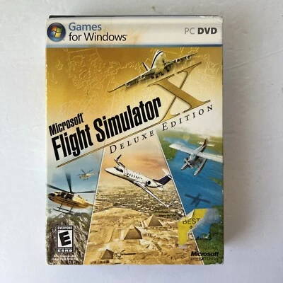 Microsoft Flight Simulator X Deluxe Edition (2006) para Windows + clave de producto Foto 1 de 4