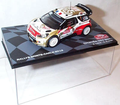 Citroen DS3 WRC Rally Monte Carlo 2013 S.Loeb Ixo Eaglemoss new in case — 第 1/2 张图片