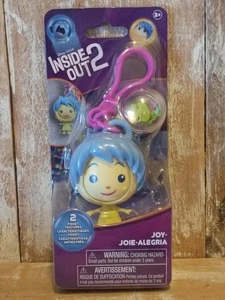 Disney Pixar INSIDE OUT 2 Fidget Figure Bag Clip on Keychain JOY - Picture 1 of 2