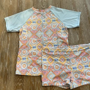 Girls Garnet Hill Swim Set - Picture 1 of 8