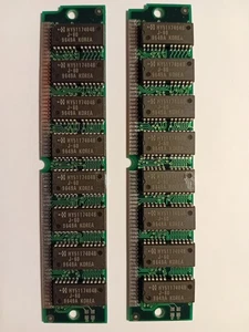 Vintage Hyundai 72-pin 16 MB EDO DRAM SIMM memory module - Picture 1 of 2