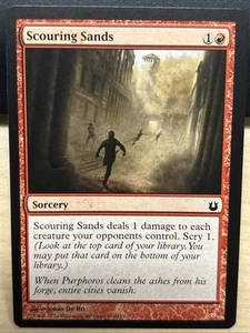 MTG BNG Born of the Gods 110/165 Scouring Sands Sorcery COMMON - Picture 1 of 2