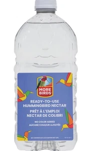 3er Pack More Birds Clear gebrauchsfertiger flüssiger Kolibri-Nektar - je 64 flüssige Unzen - Bild 1 von 1