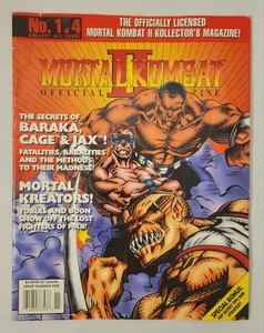 Mortal Kombat II Official Kollector's Magazine Vol. 1, No. 1, November 1994 - Foto 1 di 14