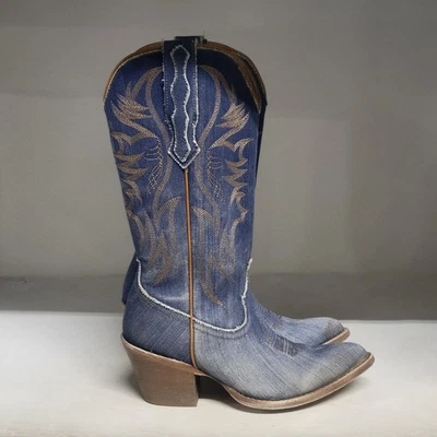 Bota vaquera Idyllwind Charmed Life azul para mujer talla 6,5B Foto 1 de 4