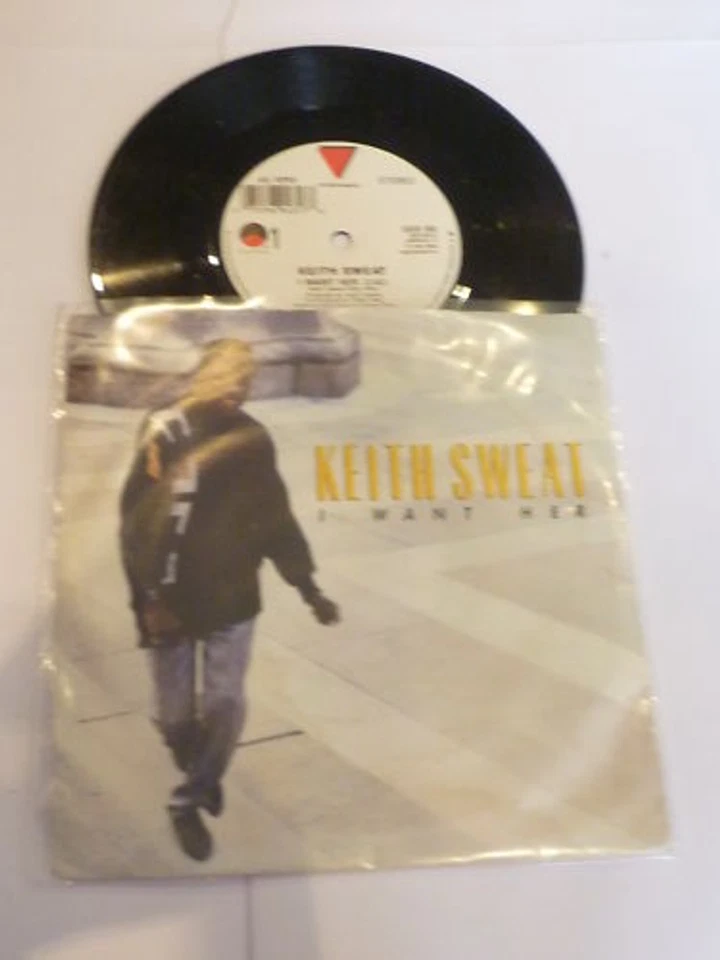 KEITH SWEAT - I Want Her - 1987 US 2-track 7" single - Image 1 of 1