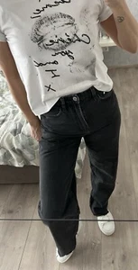 Jeans H&M Schwarz Anthrazit Gr. M - Bild 1 von 10