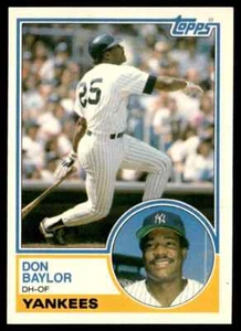 1983 TOPPS TRADED BASEBALL CARDS #'S 1T-132T YOU PICK NMMT + FREE FAST SHIPPING! - Picture 1 of 2