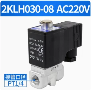 1 STCK. NEU PASSEND FÜR AIRTAC normal offenes Flüssigkeitsmagnetventil 2KLH030-08 AC220V - Bild 1 von 1