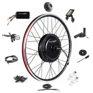 eBikeling Waterproof Rear/Front Electric Bicycle Conversion Kits (No Battery) - Picture 1 of 18