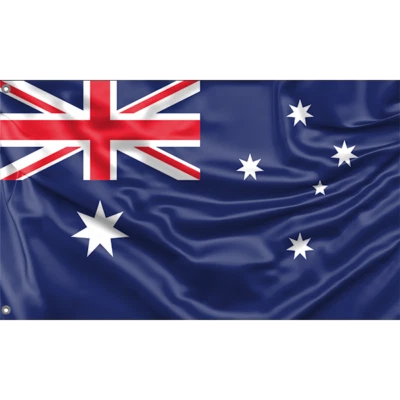 Australia Flag, Unique Design, 3x5 Ft / 90x150 cm size, EU Made - Image 1 of 4