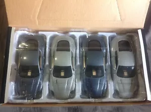 4-Motormax 1:24 Scale 2004 Aston Martin DB9 V12 Silver Diecast Model James Bond - Picture 1 of 12