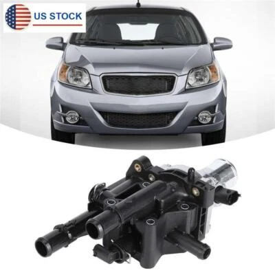 1 juego termostato refrigerante para Chevrolet Aveo 2009 2010 2011 Pontiac G3 Wave 2009 Foto 1 de 4