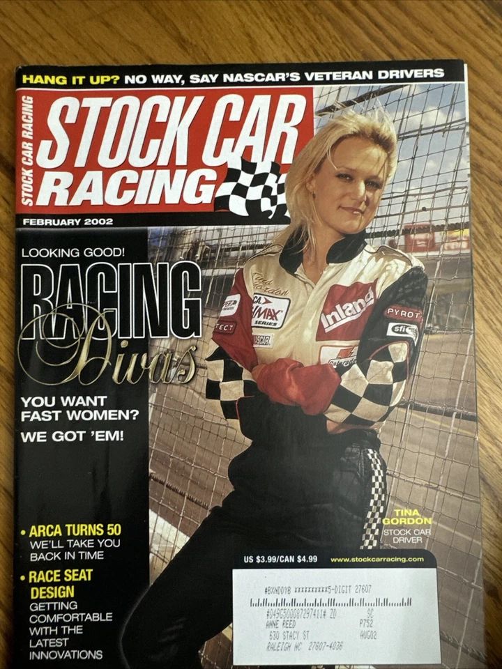 2002 February Stock Car Racing Magazines Looking Good Racing - Image 1 of 1