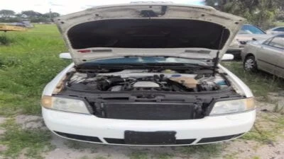 Passenger Headlight Turbo Halogen Fits 98-01 AUDI A6 1142187 Foto 1 de 4