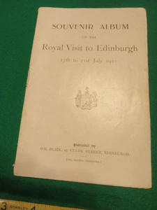 1911 Souvenir Album Of The Royal Visit To Edinburgh Scotland - Picture 1 of 5