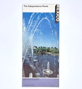Folleto Independencia de México Fotos a Color Consejo de Turismo Viaje 1971 Vintage - Imagen 1 de 8