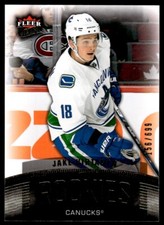 2015-16 Fleer Showcase Ultra Rookies Jake Virtanen /699 Vancouver Canucks #U17