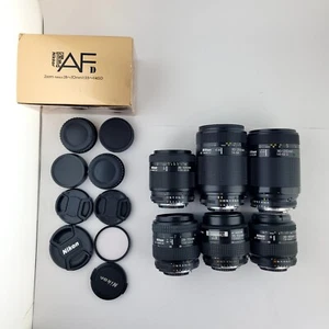 6x Untested Unchecked Nikon Vintage Camera Lens 35-80mm 70-210mm BL412 - Picture 1 of 16