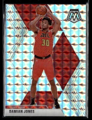 Damian Jones - 2019-20 Panini Mosaic Silver Mosaic #34 Atlanta Hawks - Image 1 of 2