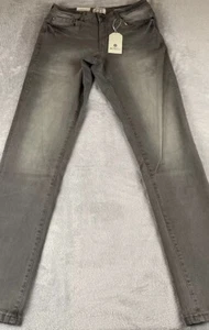 Ben Sherman mens Gray stretch fit straight leg denim jeans size 31x34 - Picture 1 of 11