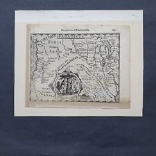 antique map paradise Mercator PARADISUS  Amsterdam: Hondius; Atlas Minor 1607