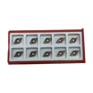 55°Rhombic Carbide inserts DCGT0702 DCGT21.51 Turning inserts 10pcs - Picture 1 of 9
