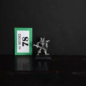 Vintage Warhammer Thug 'Horns' Realm of Chaos 1980s Metal - Picture 1 of 1